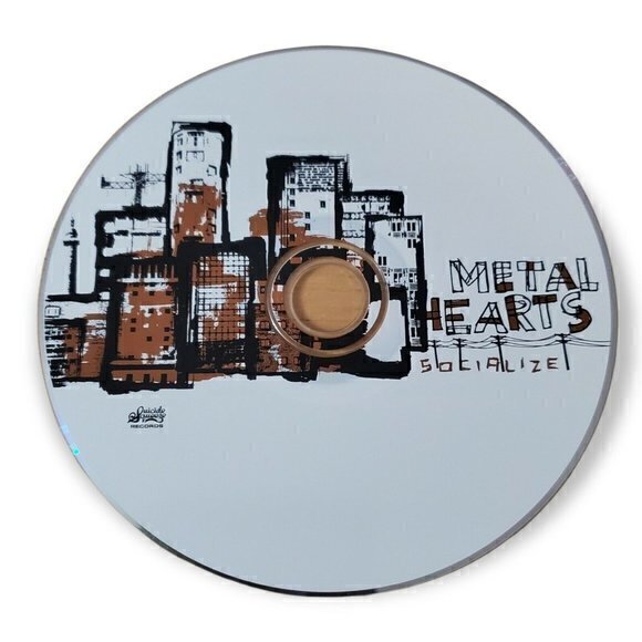 Metal Hearts - Socialize [Promotional‎ CD] - Picture 3 of 3